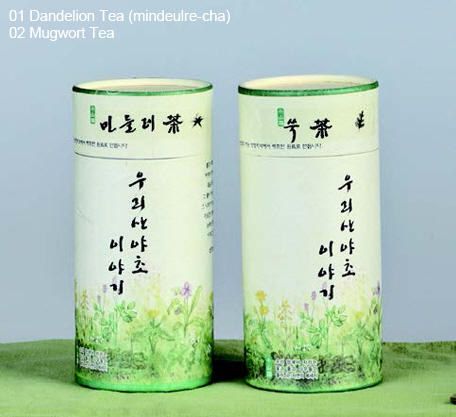 Dandelion Tea & Mugwort Made in Korea